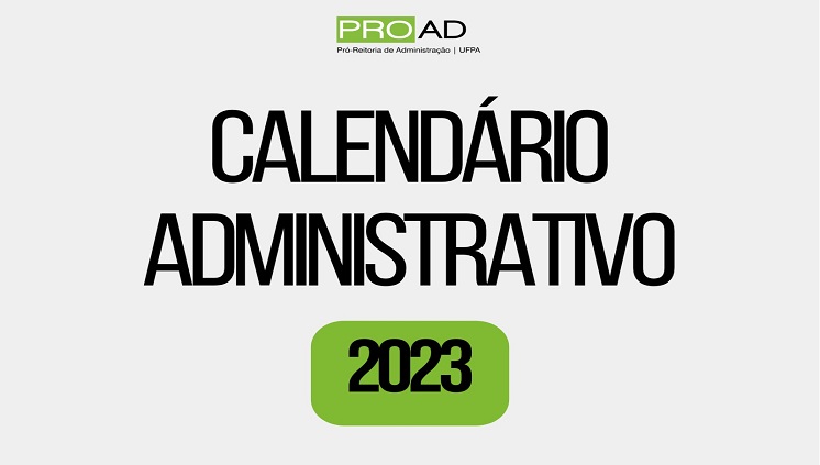 Calendário Administrativo 2023