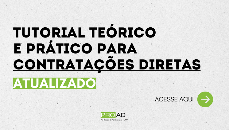 Tutorial Teórico e Prático para Contratações Diretas