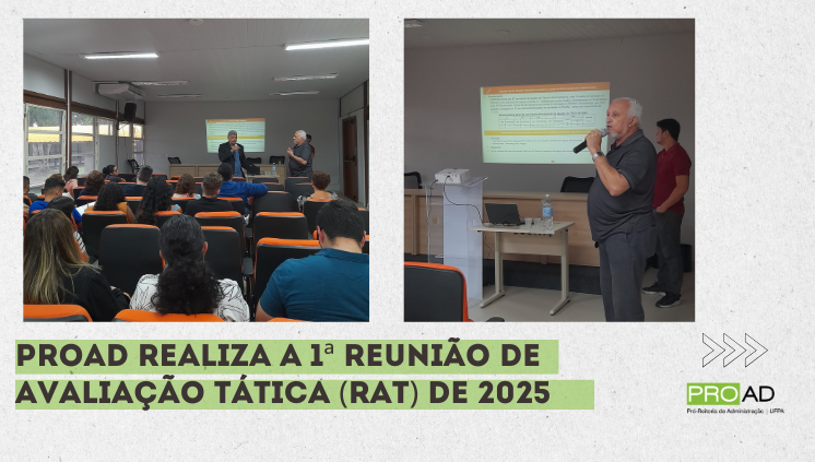 PROAD realiza a 1ª Reunião de Avaliação Tática (RAT) de 2025